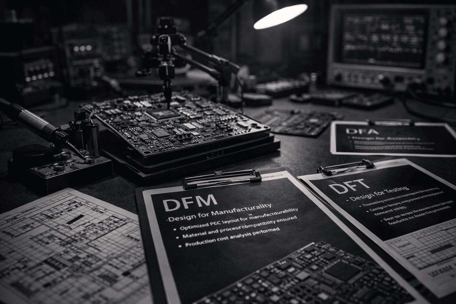 DFM, DFA & DFT Analysis