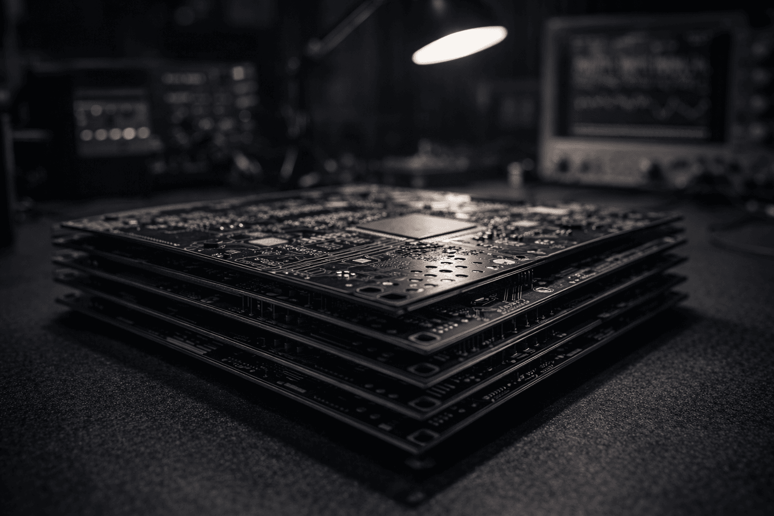 Multilayer PCB Design Diamond detection - Mindron PCB design service