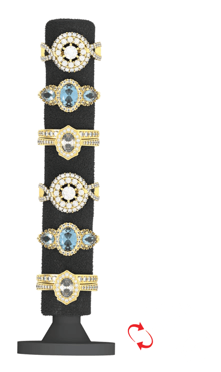 Ring Tray diamond inspection tray image 2